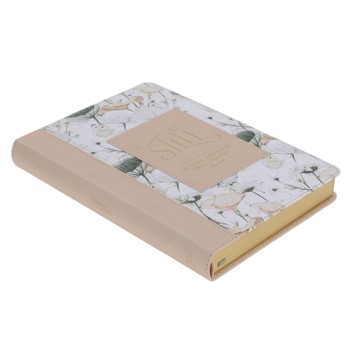 Be Still and Know That I Am God Faux Leather Journal