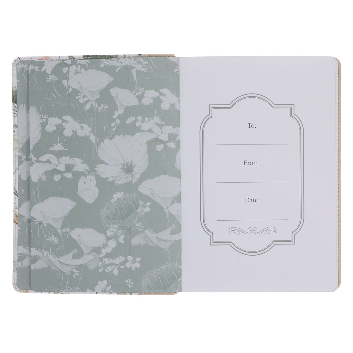 Be Still and Know That I Am God Faux Leather Journal