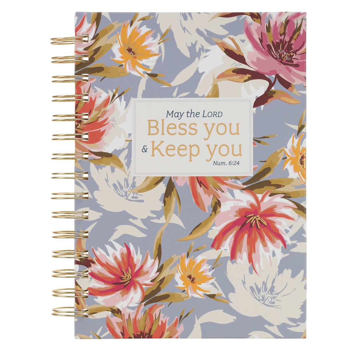 Bless You and Keep You Hardcover Wirebound Journal