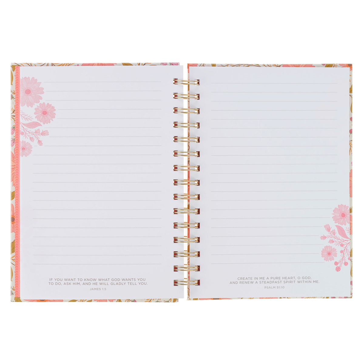 Those Who Trust in the Lord Hardcover Wirebound Journal
