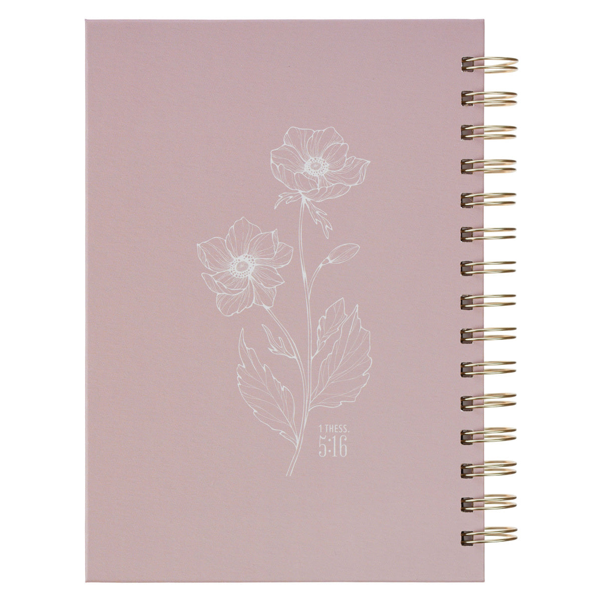 Always Be Joyful Hardcover Wirebound Journal