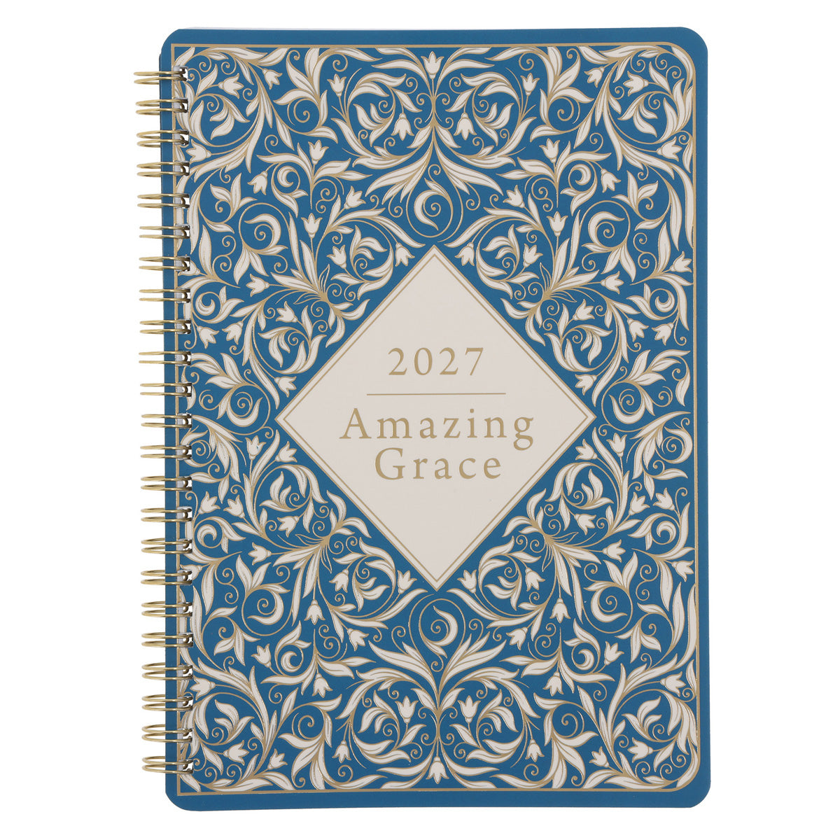 2027 Diary - Daily Planner - Amazing Grace - Wirebound