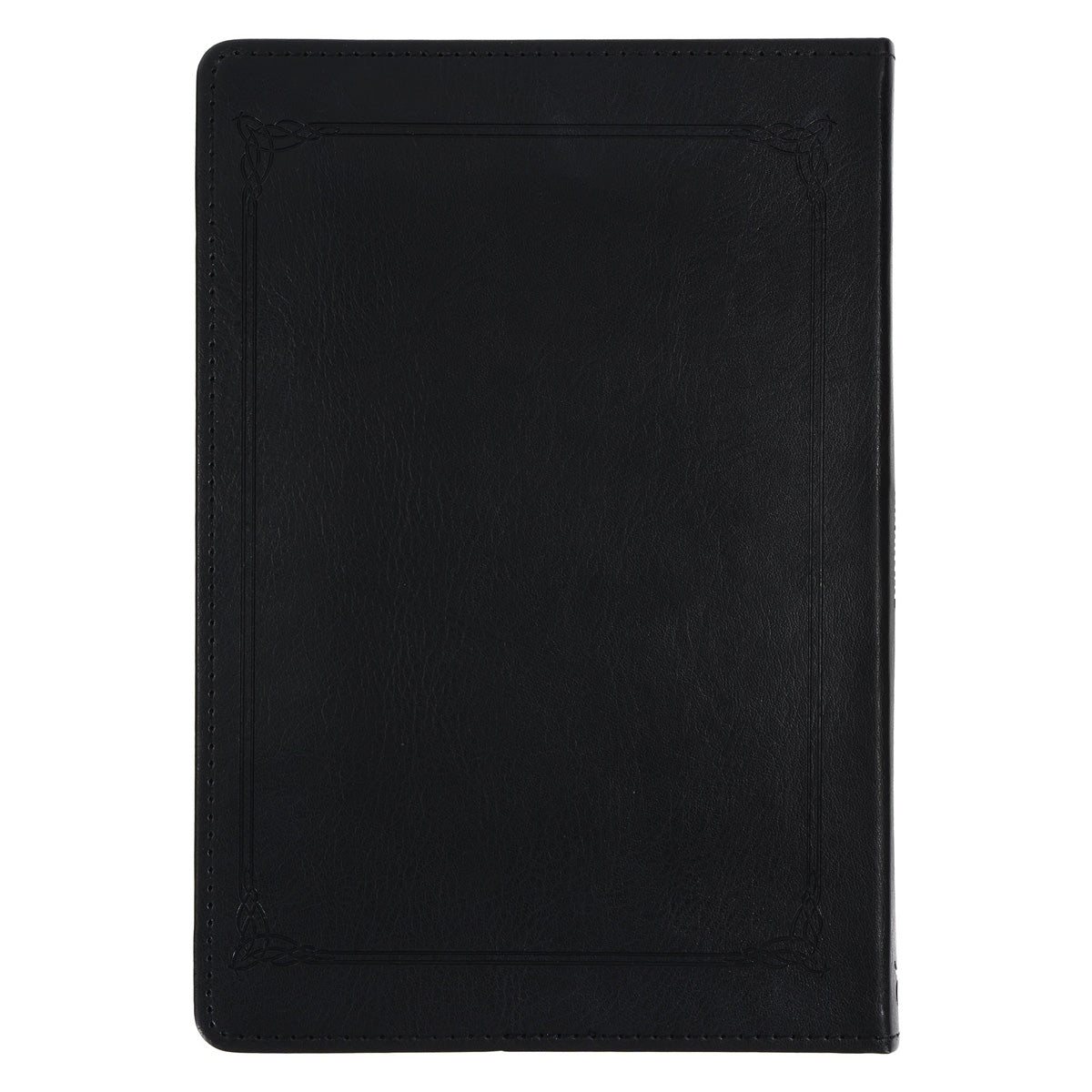 With God All Things Are Possible Black Faux Leather Journal