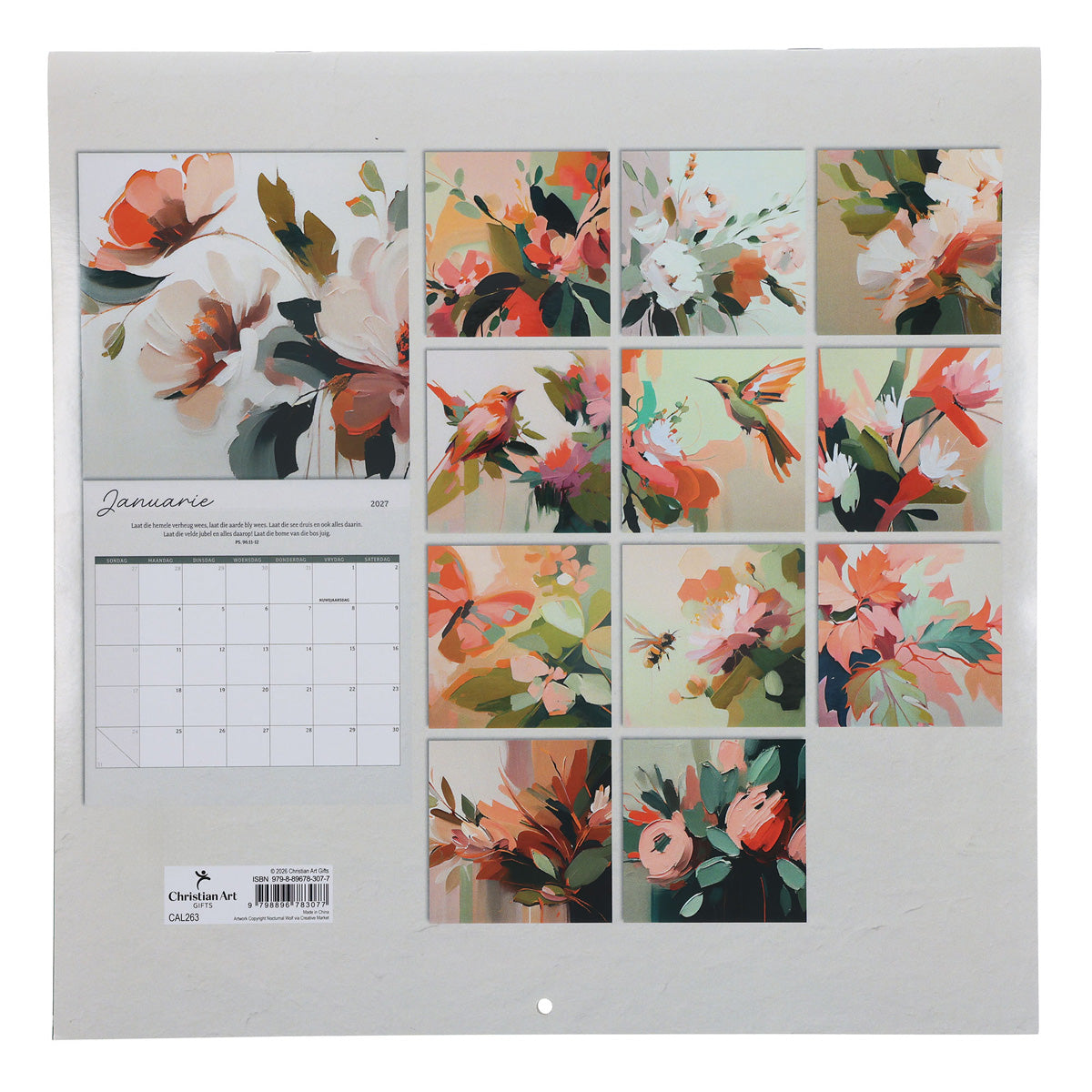 2027 Kalender - God Het Alles Mooi Gemaak