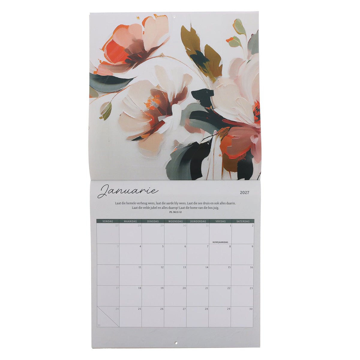2027 Kalender - God Het Alles Mooi Gemaak
