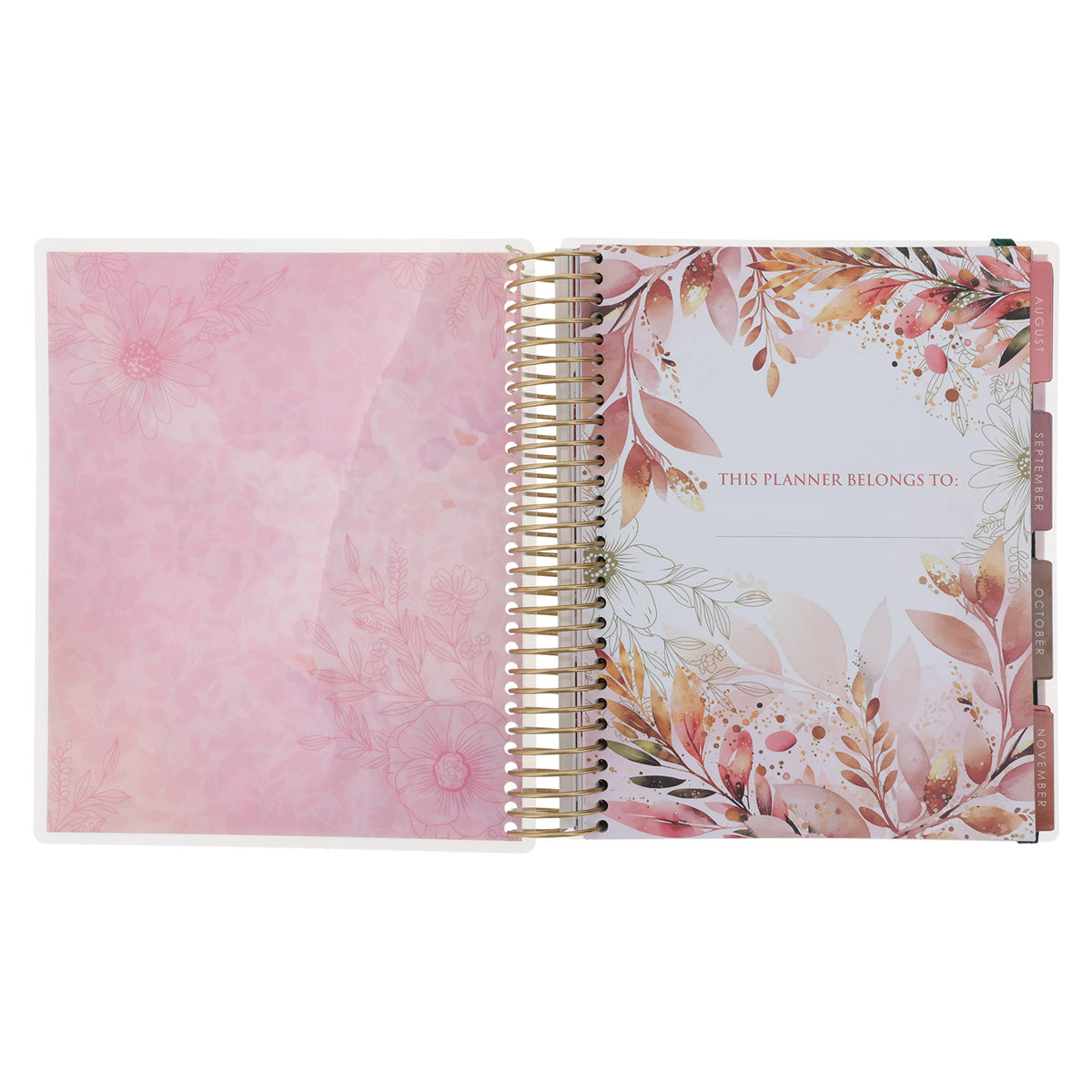 2027 Diary - 18-Month Planner for Women - He Restores My Soul - Wirebound