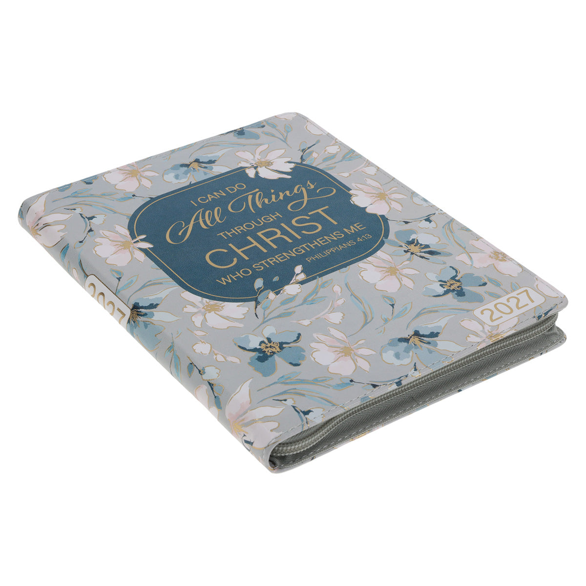 2027 Diary - 18-Month Planner for Women - All Things - Faux Leather with Zip