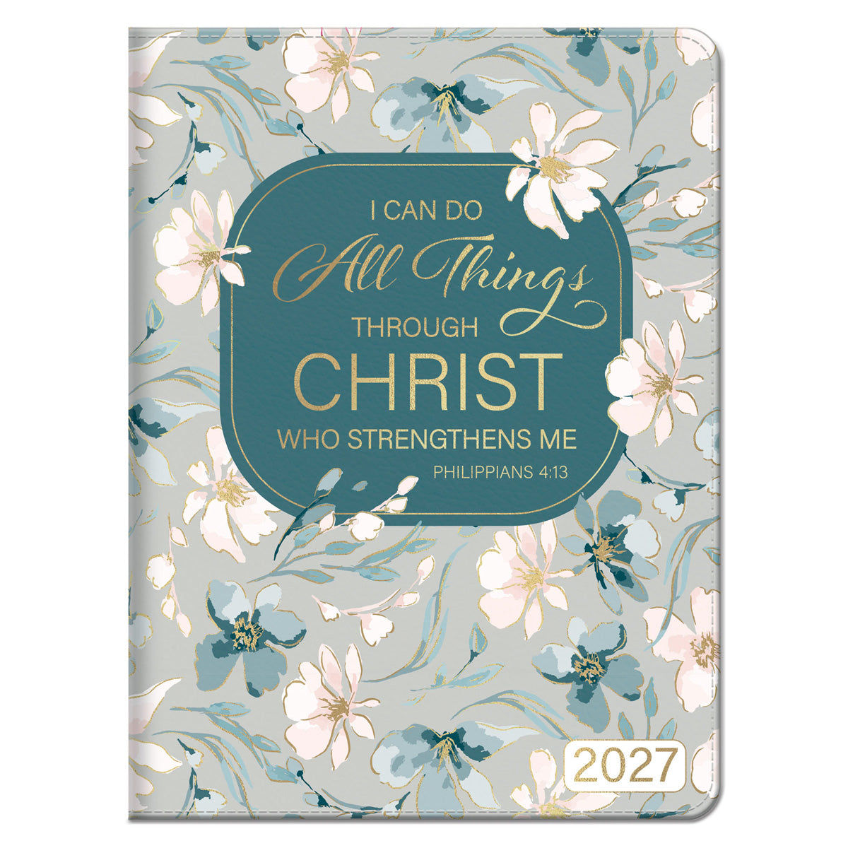 2027 Diary - 18-Month Planner for Women - All Things - Faux Leather with Zip