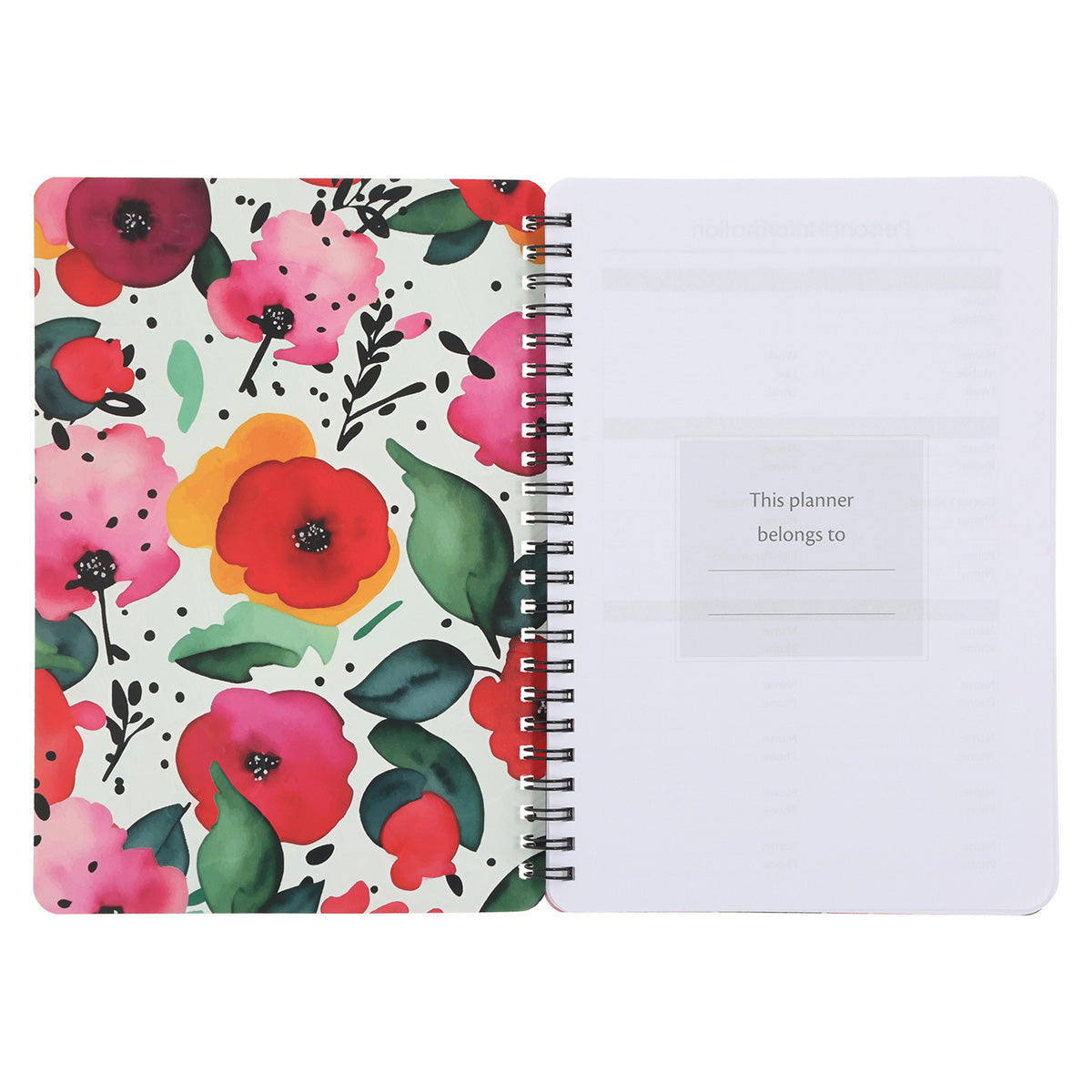 2027 Diary - Daily Planner - Be Still and Know - Wirebound