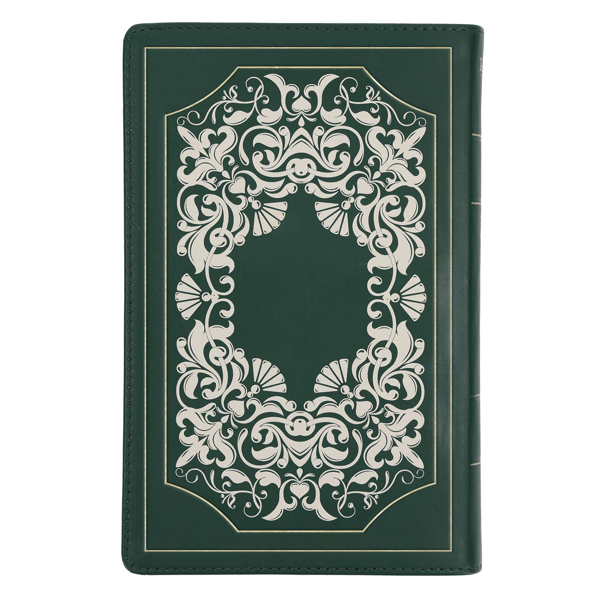 KJV Dark Green Genuine Leather Deluxe Gift Bible
