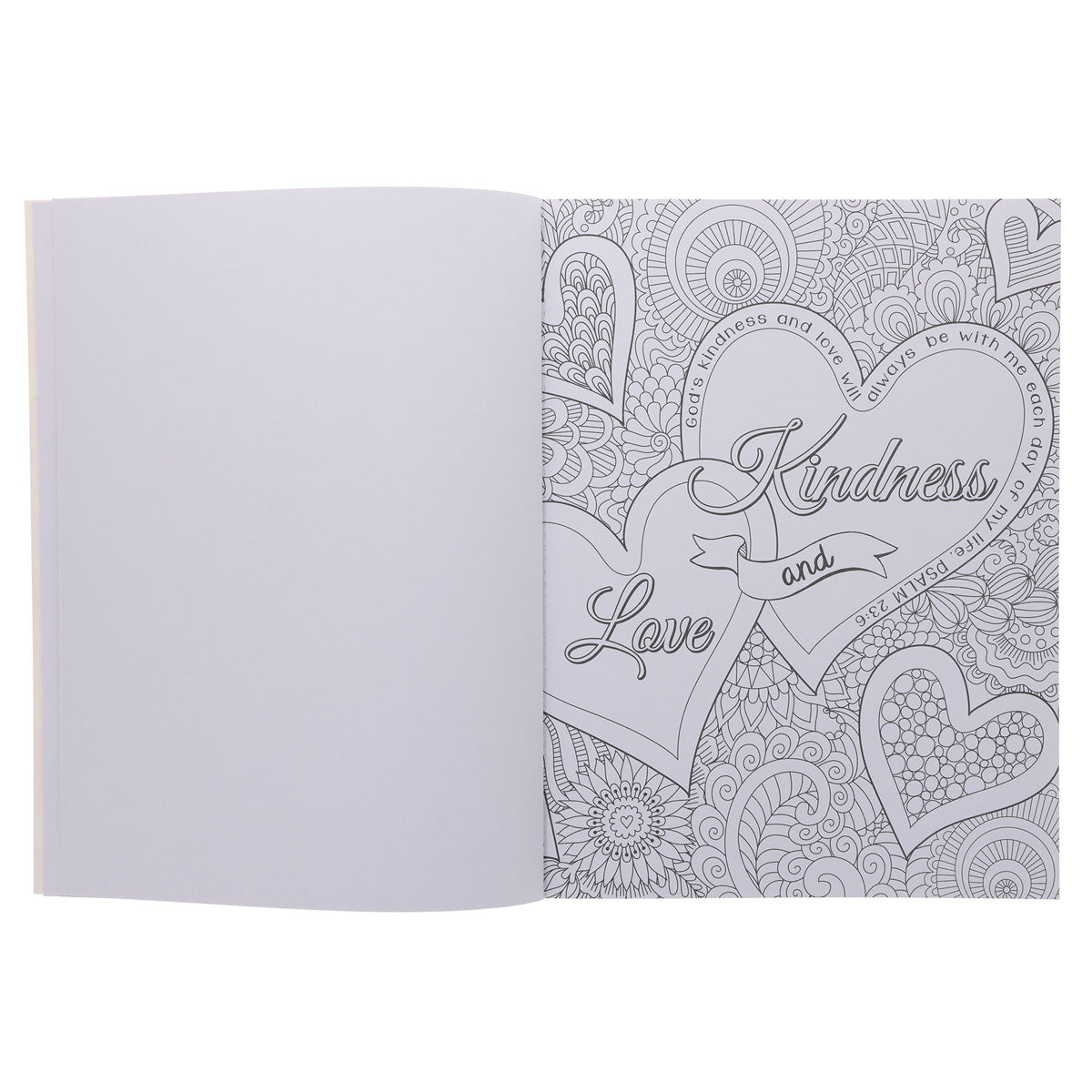 Be Still and Know That I Am God Floral Coloring Book (Paperback)