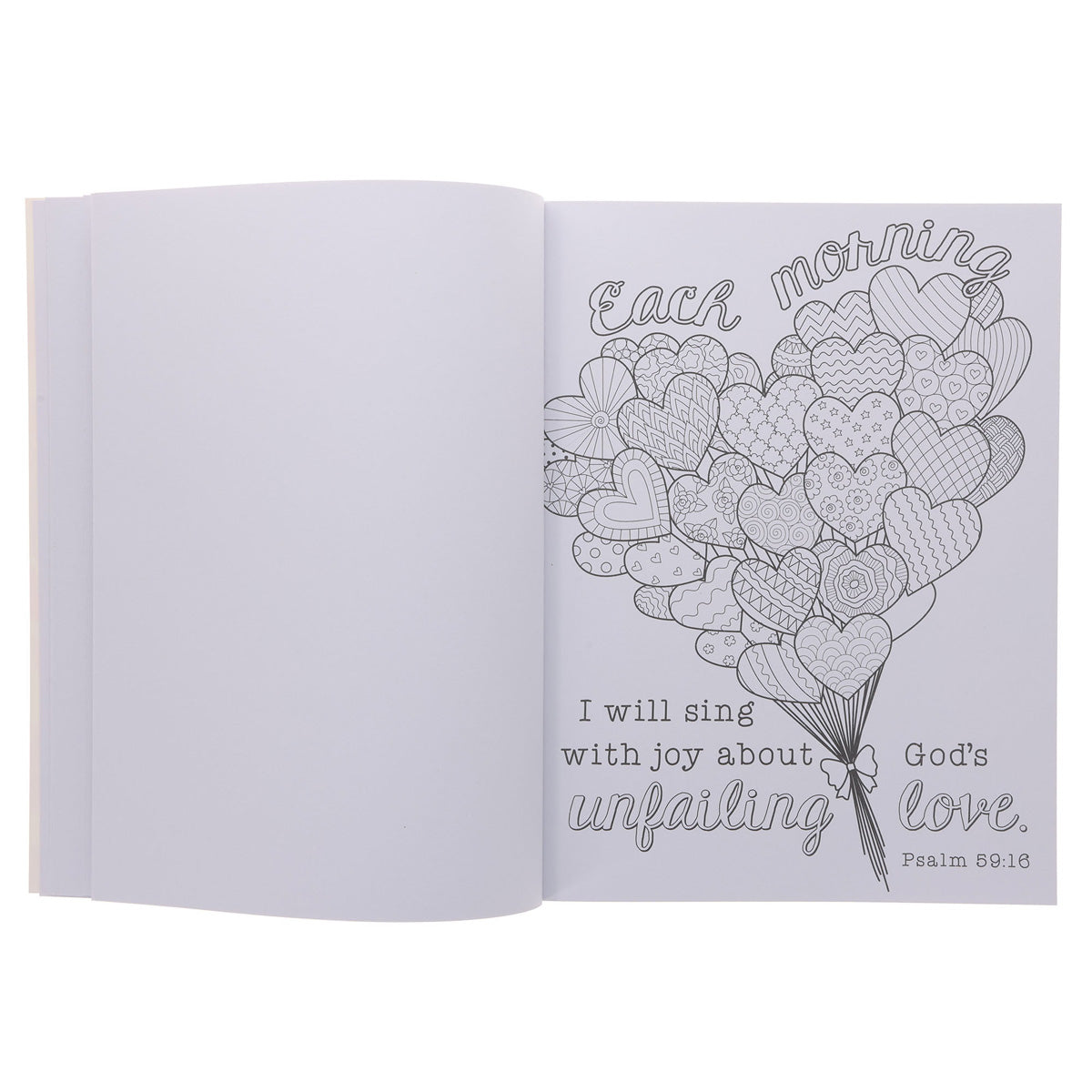 Be Still and Know That I Am God Floral Coloring Book (Paperback)