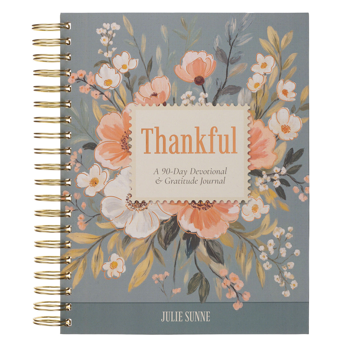 Thankful: A 90-Day Devotional and Gratitude Journal (Spiral-Bound)