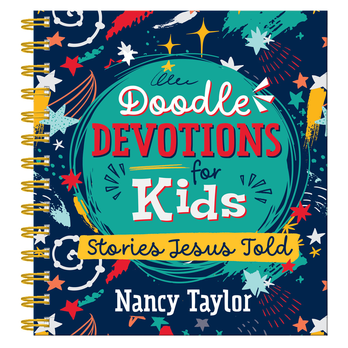 Doodle Devotions for Kids: Stories Jesus Told (Spiral-Bound)
