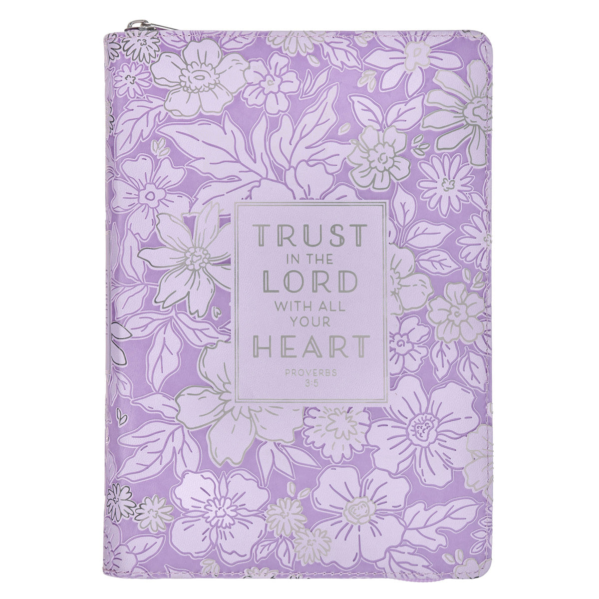 Trust in the Lord With All Your Heart Journal with Zipped Closure