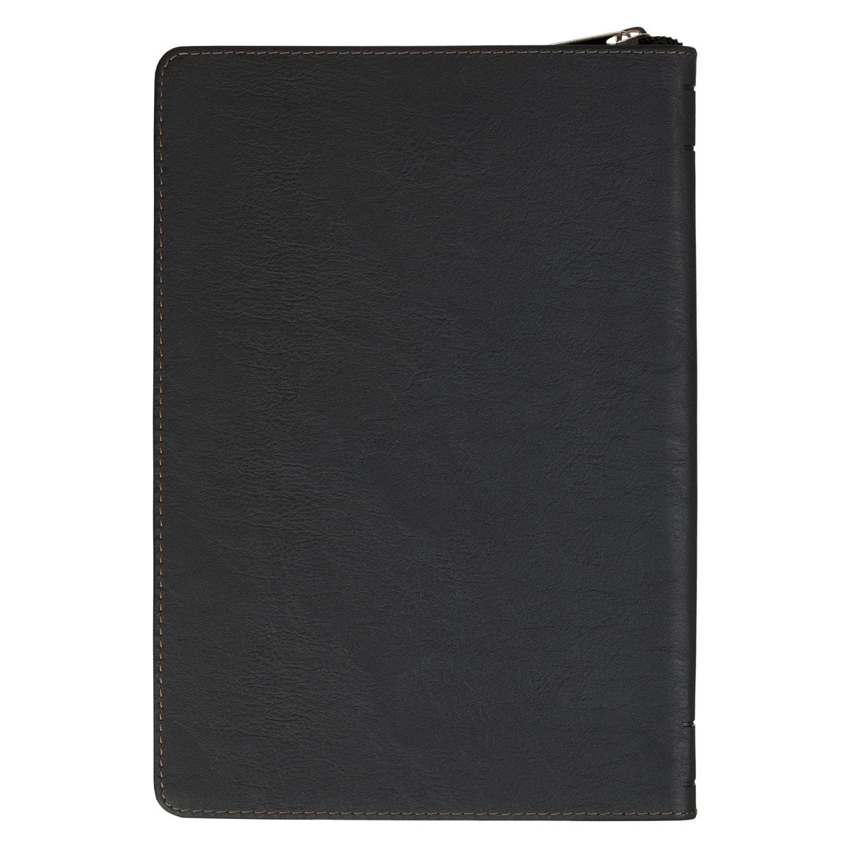 Be Strong in the Lord Two-Tone Brown and Black Journal with Zipped Closure