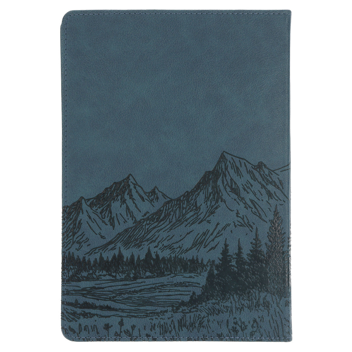 Faith Can Move Mountains Faux Leather Journal