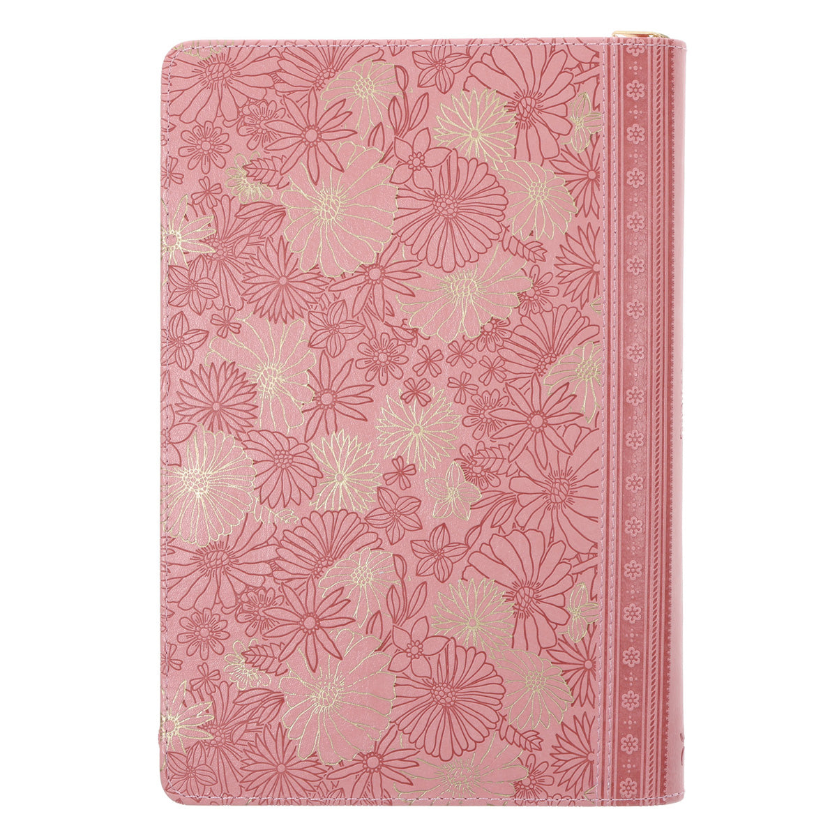 He Has Made Everything Beautiful Pink Faux Leather Journal with Zipped Closure