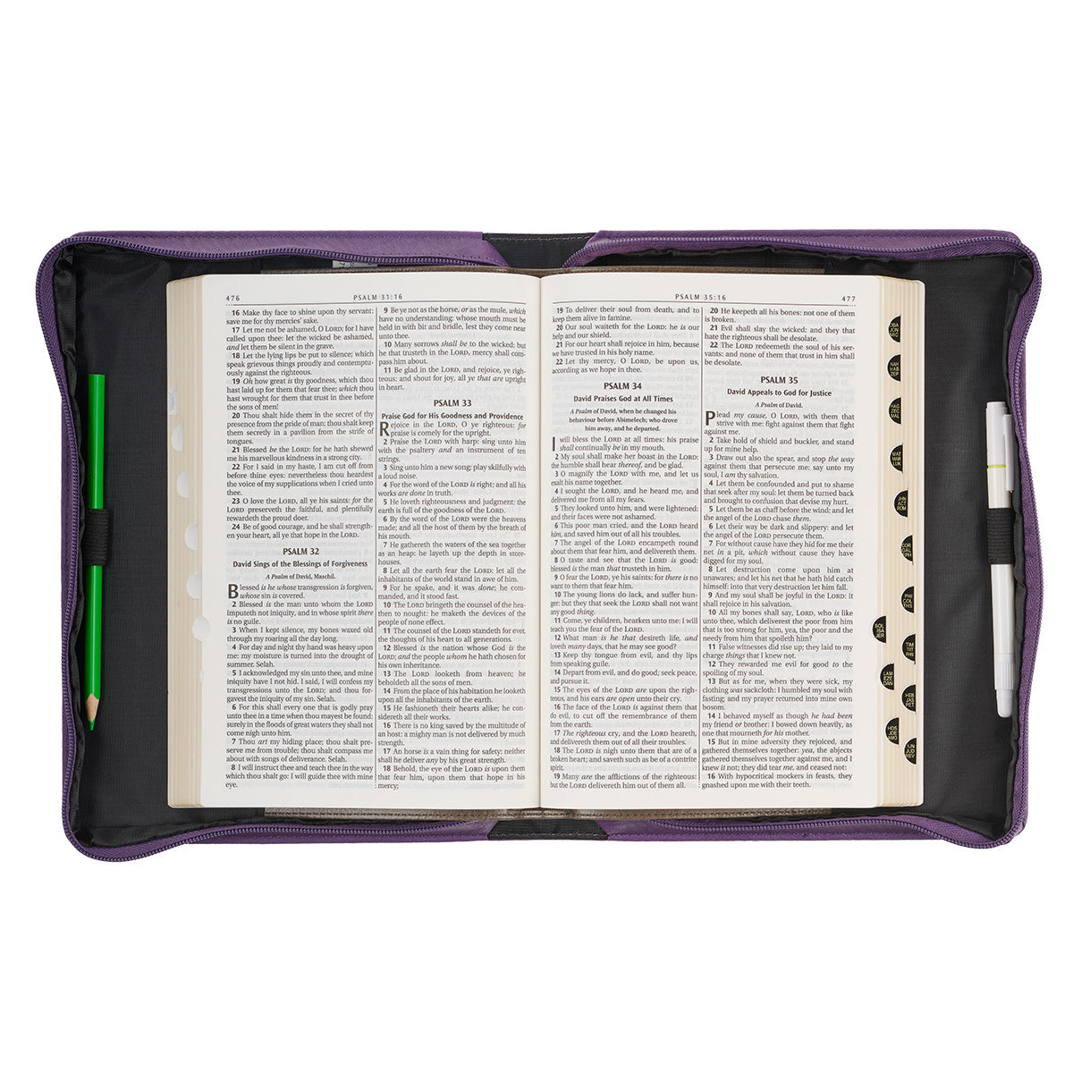 Strength & Dignity (Faux Leather Bible Bag)