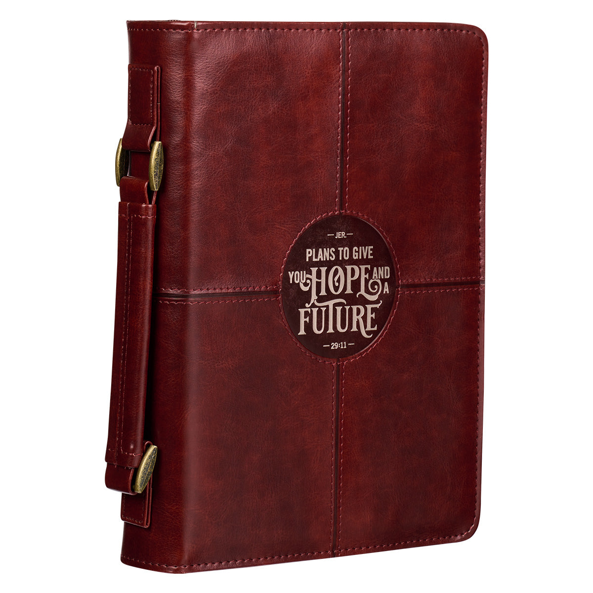 Hope & A Future Jeremiah 29:11 (Faux Leather Bible Bag)