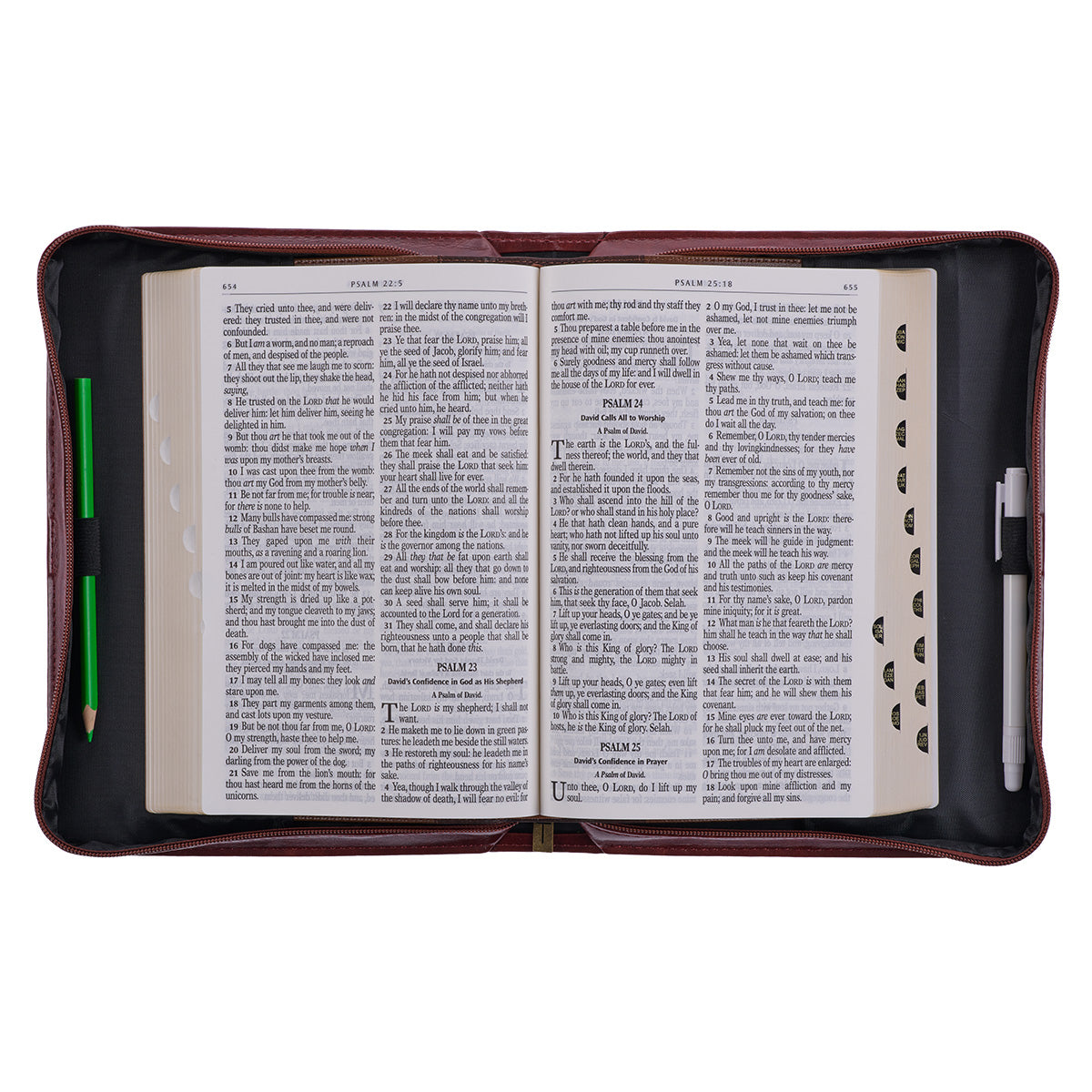 Hope & A Future Jeremiah 29:11 (Faux Leather Bible Bag)