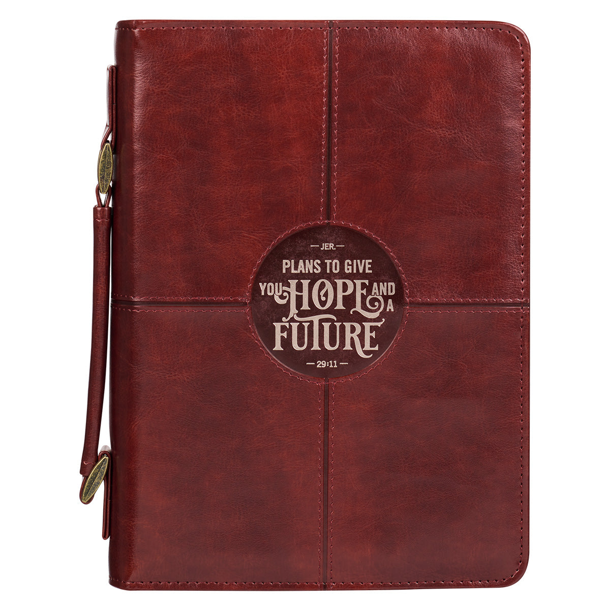 Hope & A Future Jeremiah 29:11 (Faux Leather Bible Bag)