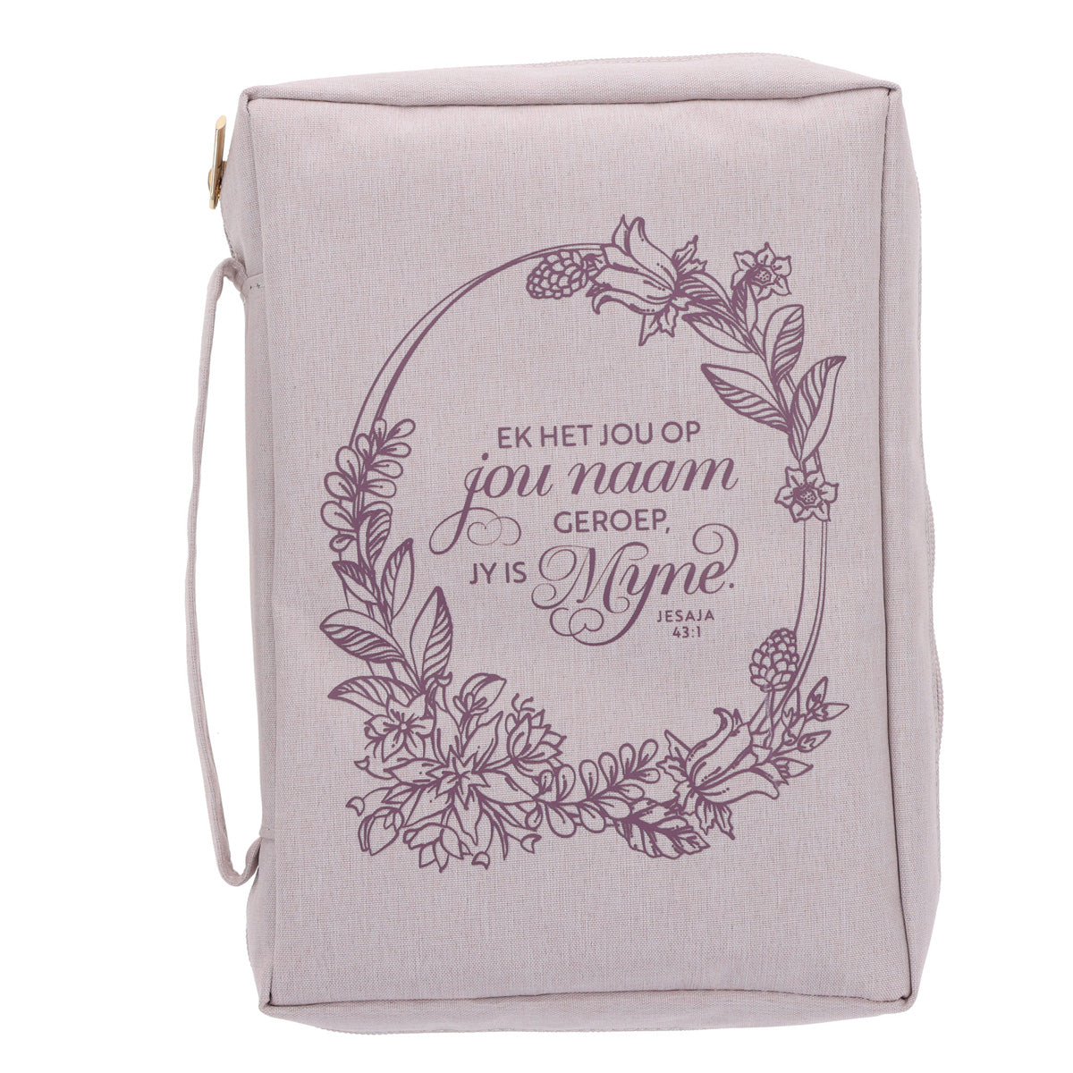 Ek Het Jou op Jou Naam Geroep Jy Is Myne Afrikaans Polyester Bible Bag