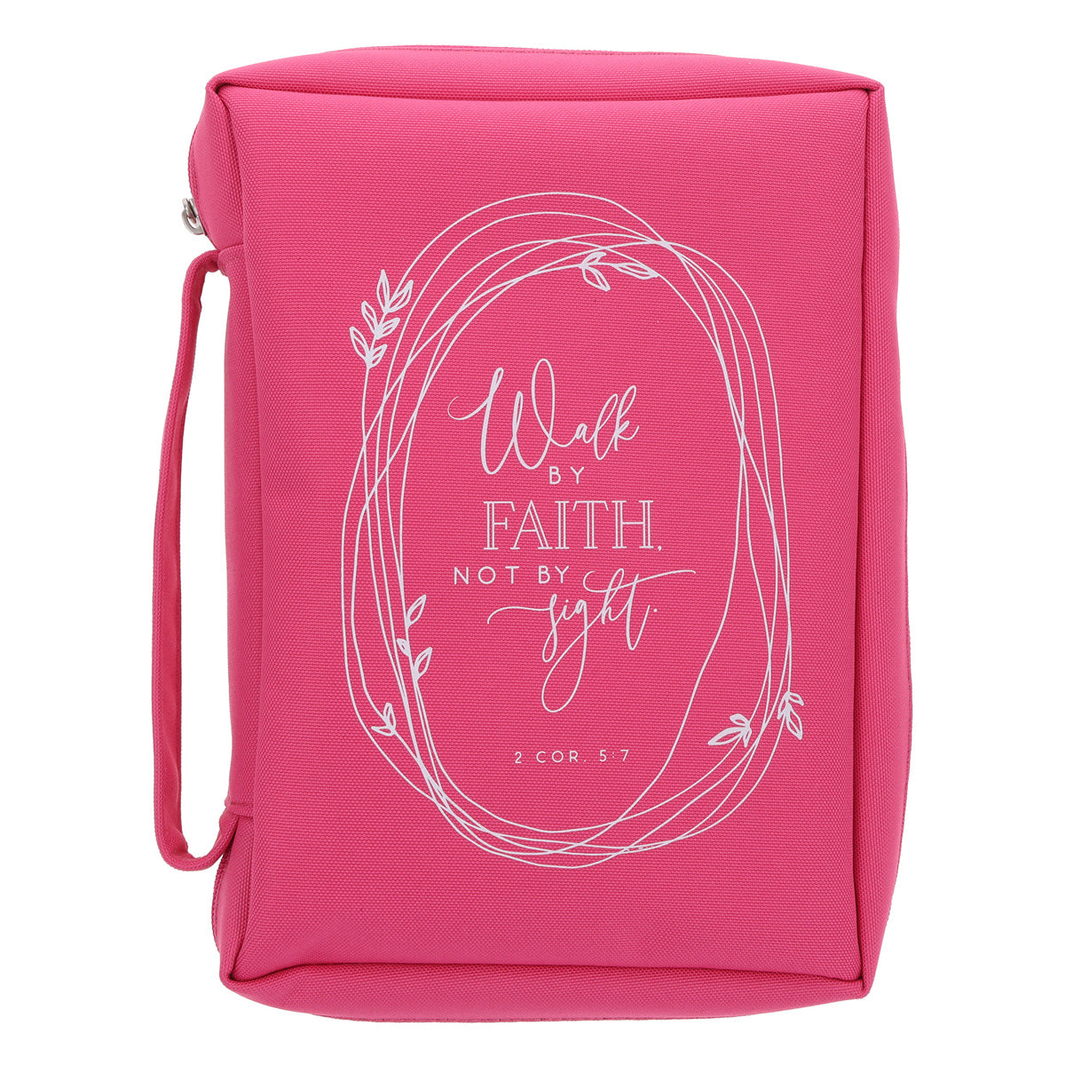 Walk by Faith Not by Sight Polyester Bible Bag
