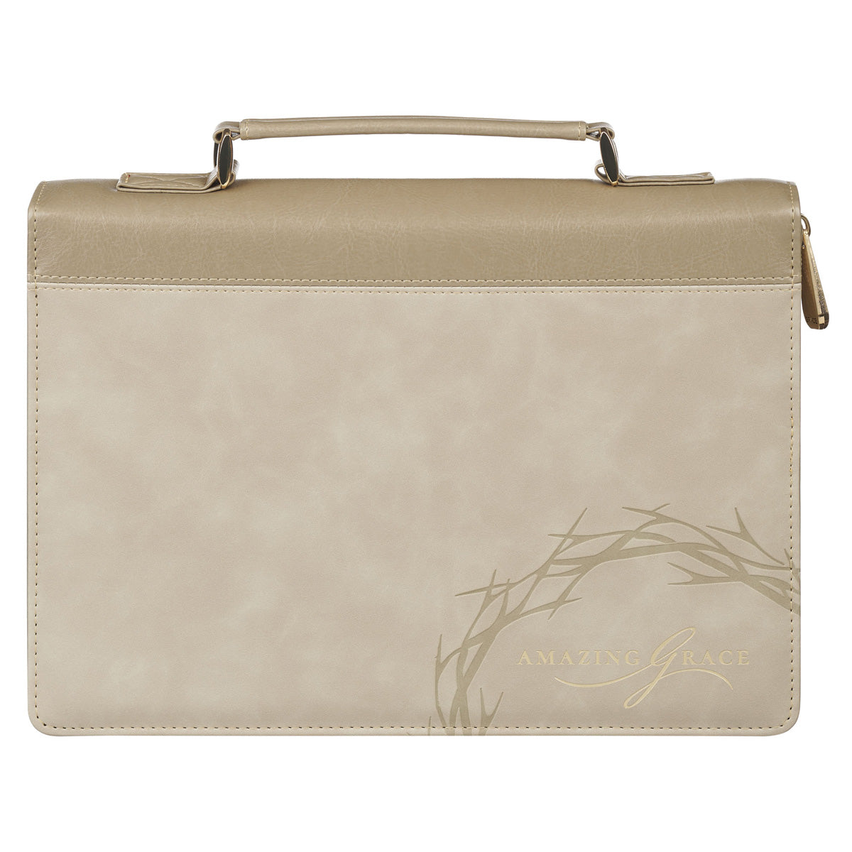 Amazing Grace Faux Leather Bible Bag