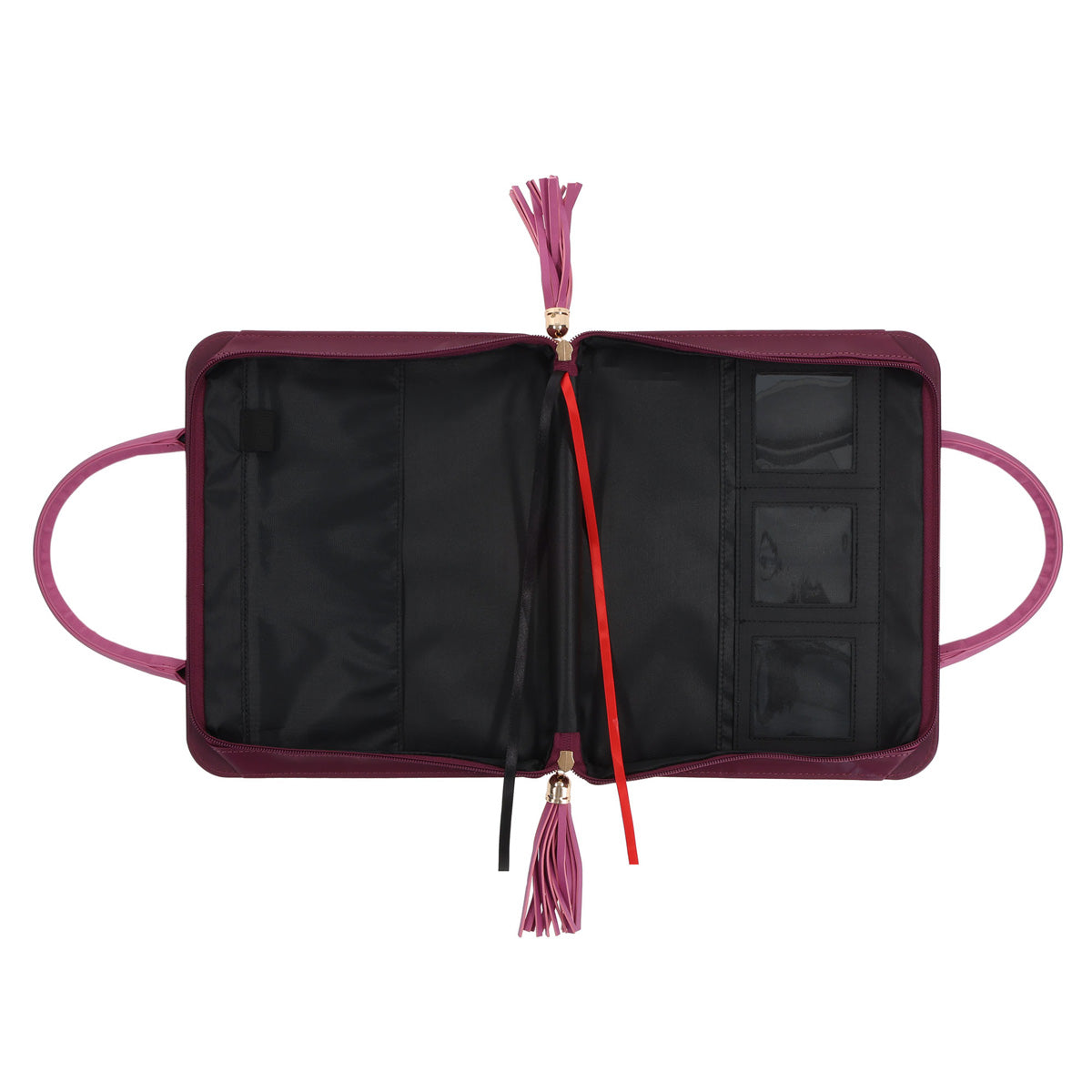 Bloom in His Grace Faux Leather Bible Bag