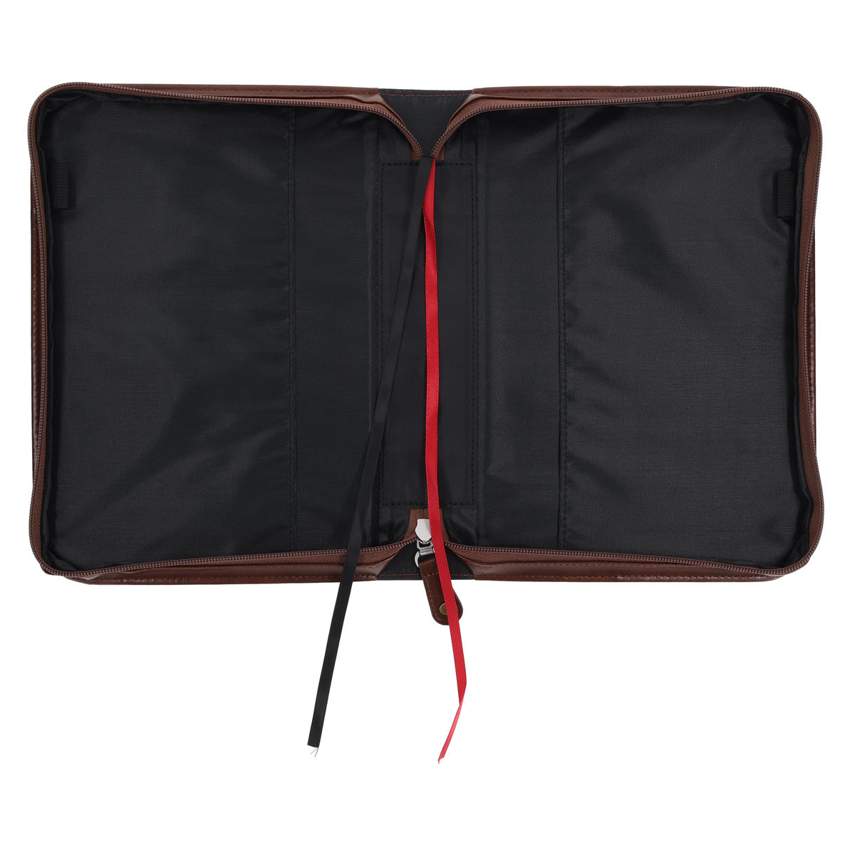 Those Who Hope in the Lord Will Renew Their Strength Brown Faux Leather Bible Bag