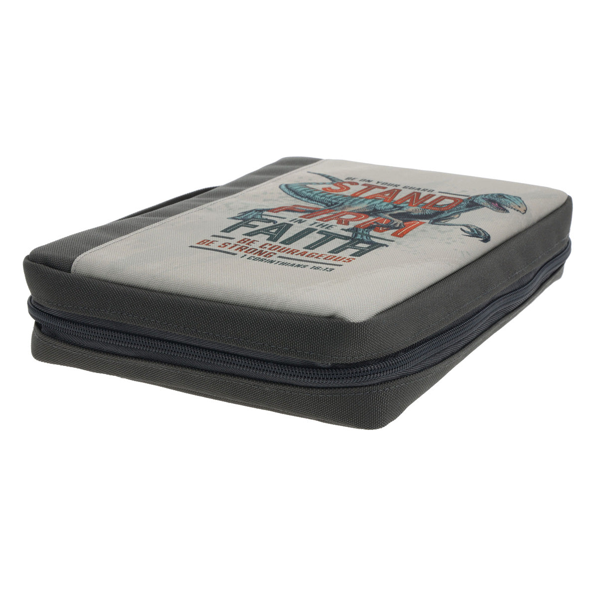 Stand Firm in the Faith, Be Courageous Be Strong Polyester Bible Bag