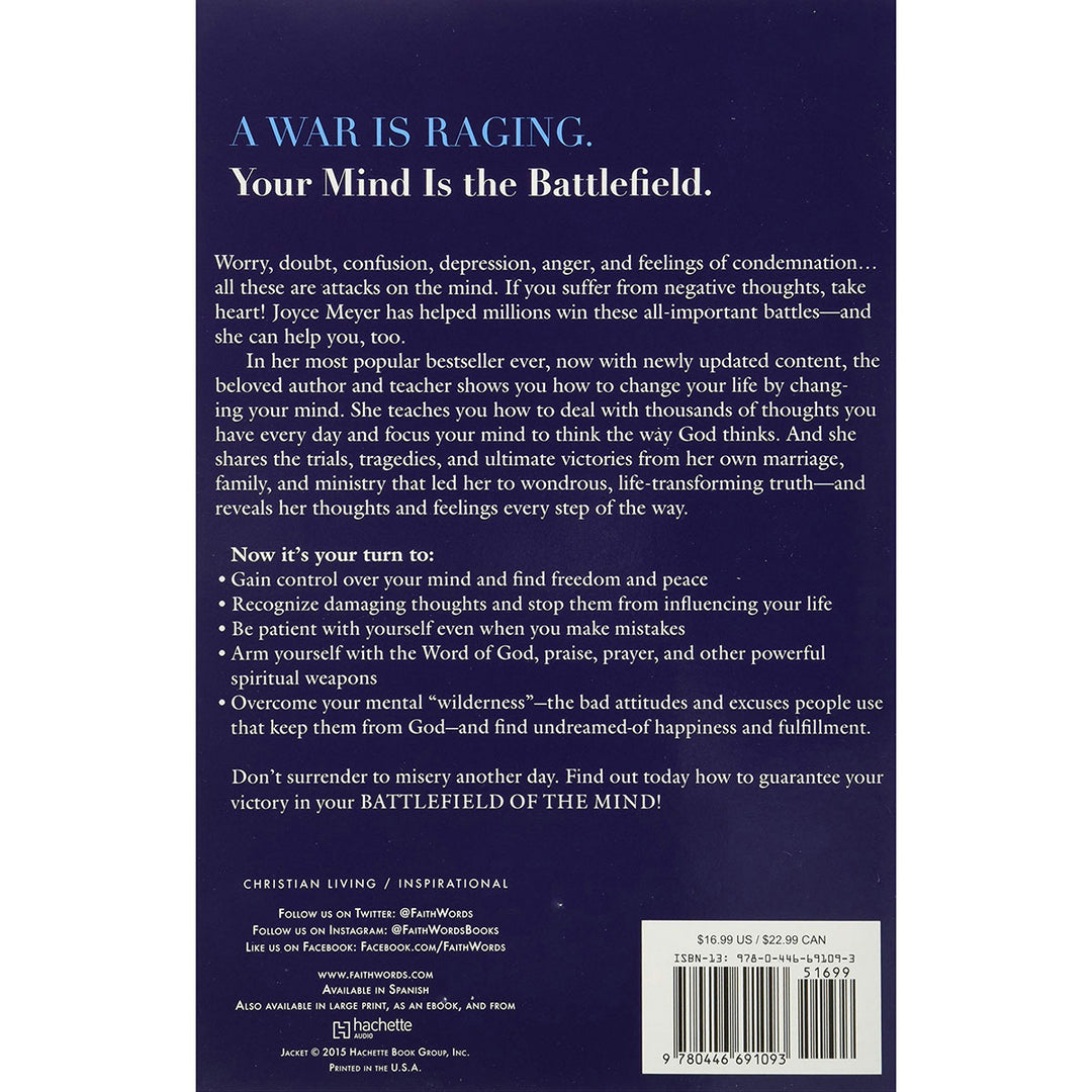 Battlefield Of The Mind Light Blue Cover (Mass Market Paperback)