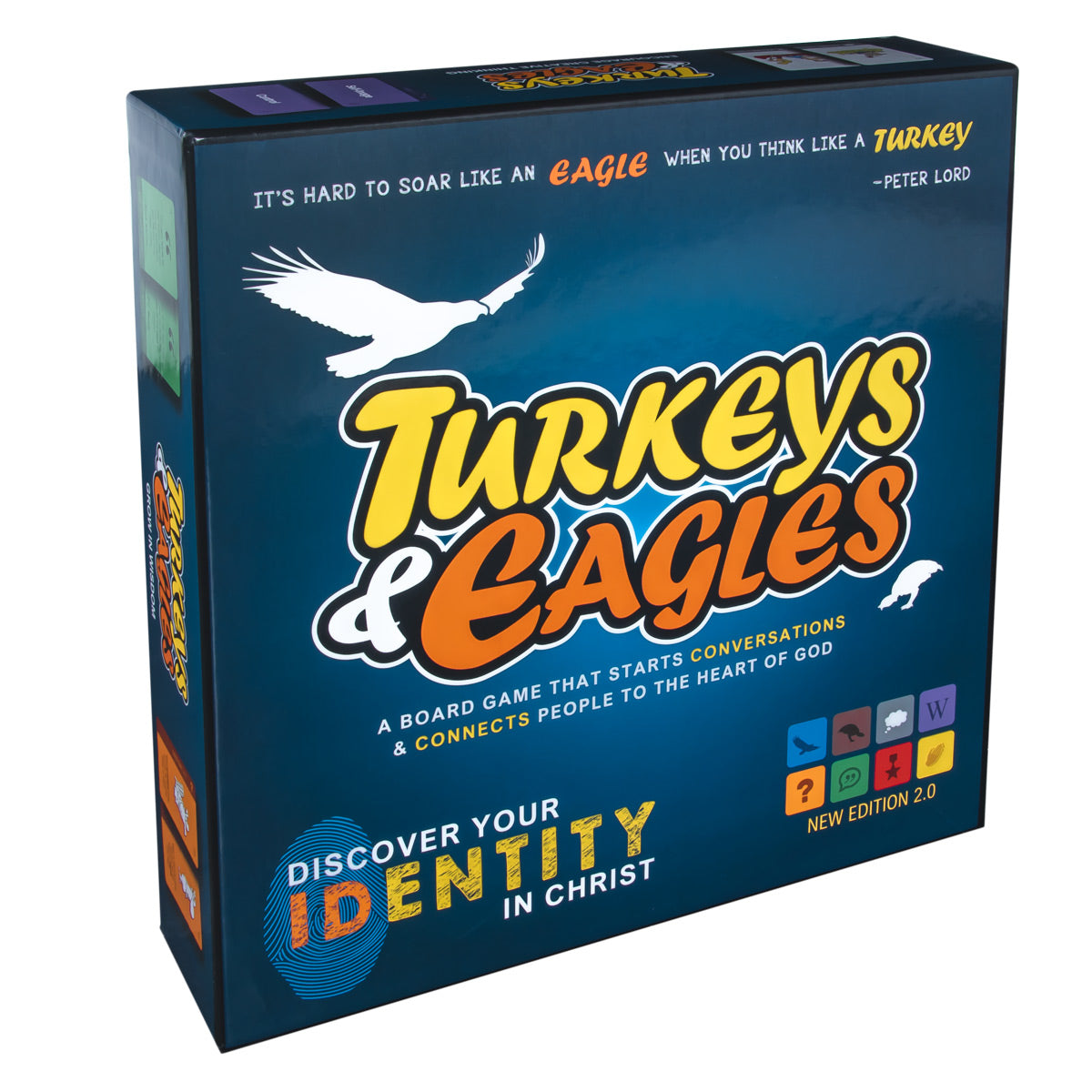 Board Game: Turkeys And Eagles Updated (Boxed Set)