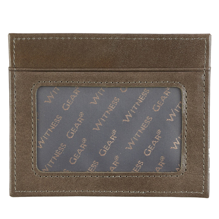 John 3:16 Cross (Genuine Leather Wallet)