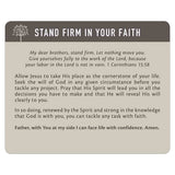 Stand Firm Cards In Tin