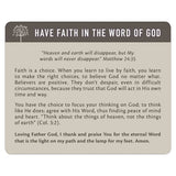 Stand Firm Cards In Tin