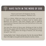 Stand Firm Cards In Tin