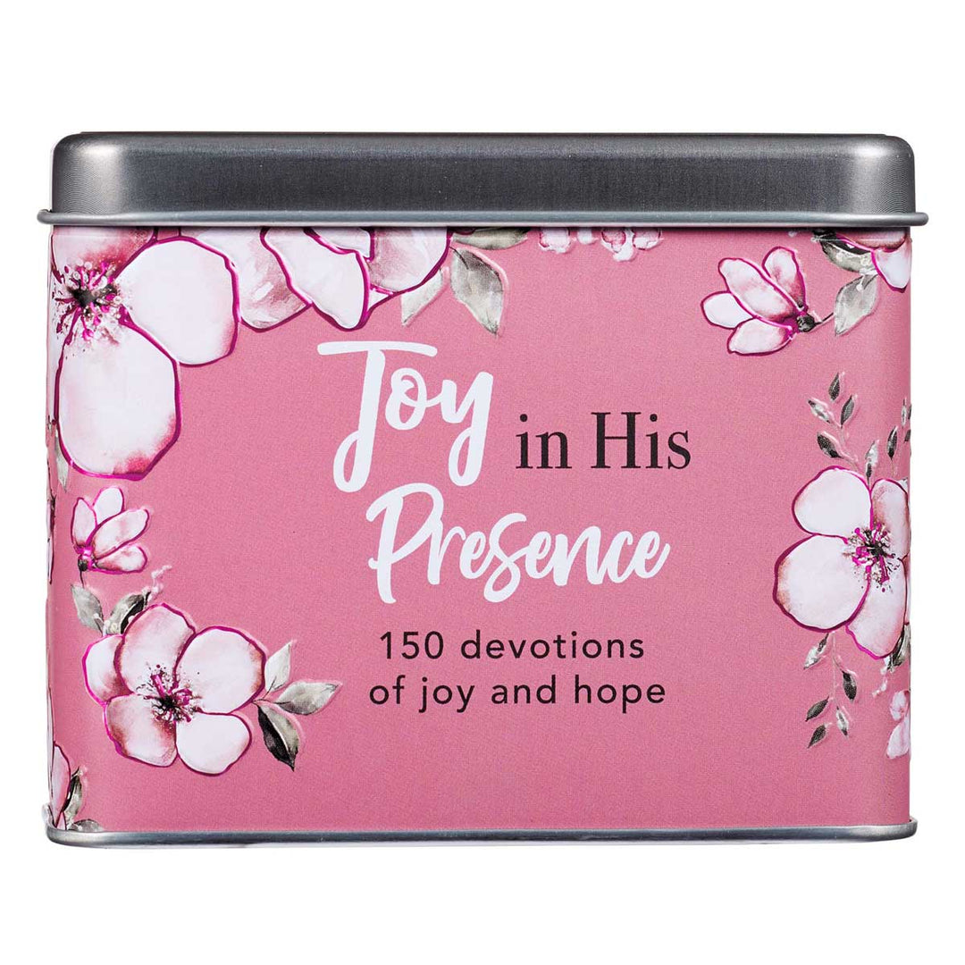 Joy In His Presence Cards In Tin