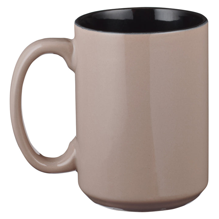 A Man's Heart Plans His Course Brown Ceramic Mug - Proverbs 16:9