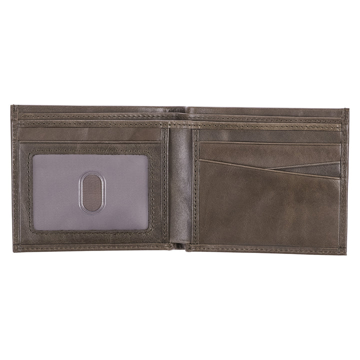 With God All Things Are Possible Matthew 19:26 (Genuine Leather Wallet)