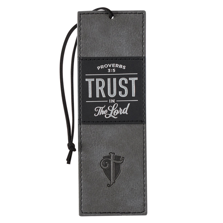 Trust In The Lord Proverbs 3:5 (Faux Leather Pagemarker)