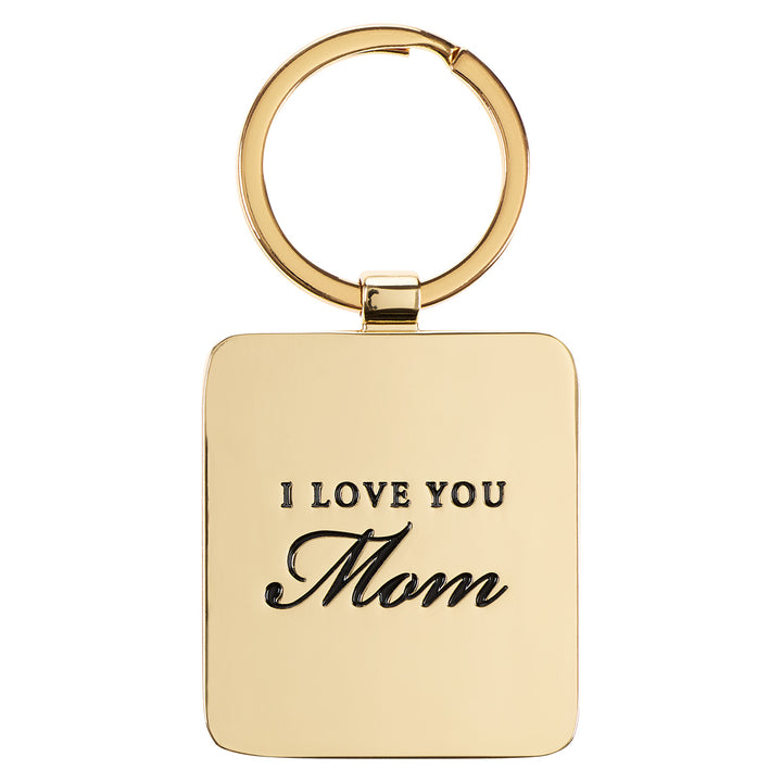 First My Mother Forever My Friend Epoxy Metal Key Ring