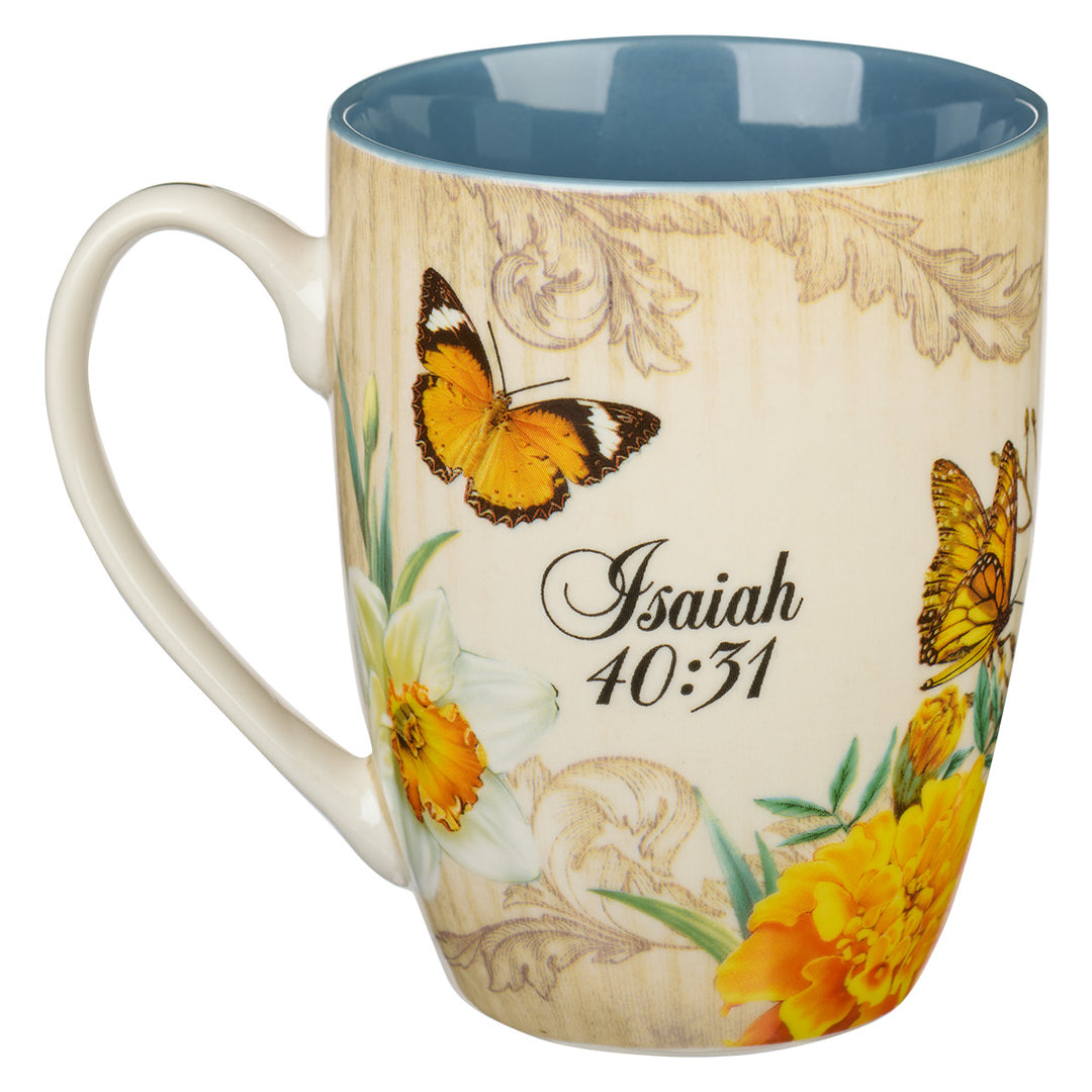 Hope In The Lord Ceramic Mug - Isaiah 40:31