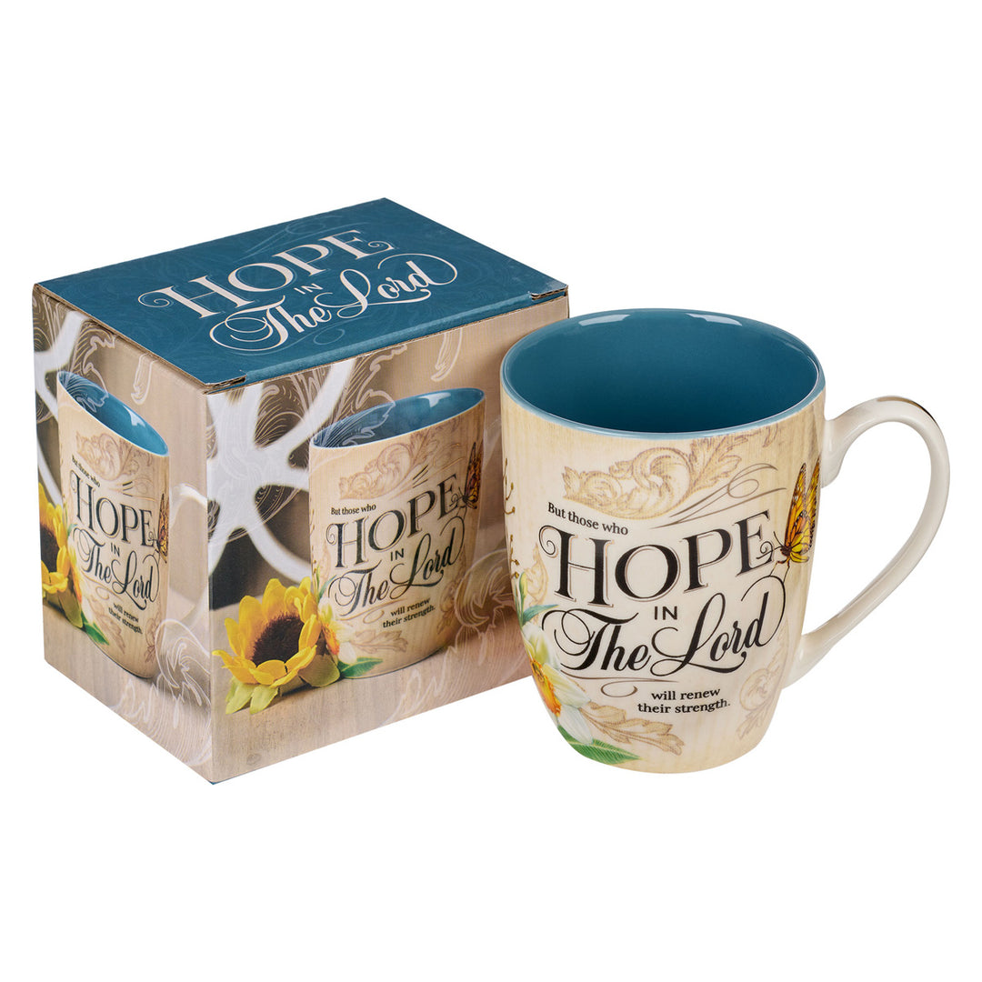 But Those Who Hope in the Lord Ceramic Mug