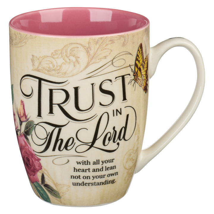 Trust In The Lord Ceramic Mug - Proverbs 3:5