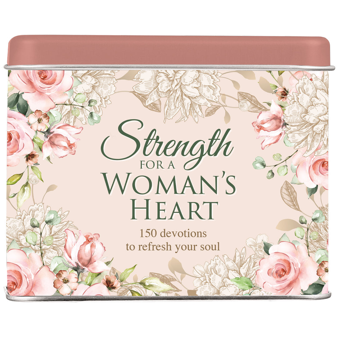 Strength For A Woman's Heart Cards In Tin