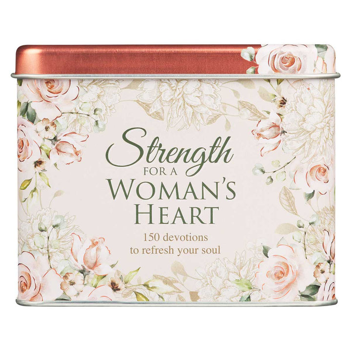 Strength For A Woman's Heart Cards In Tin