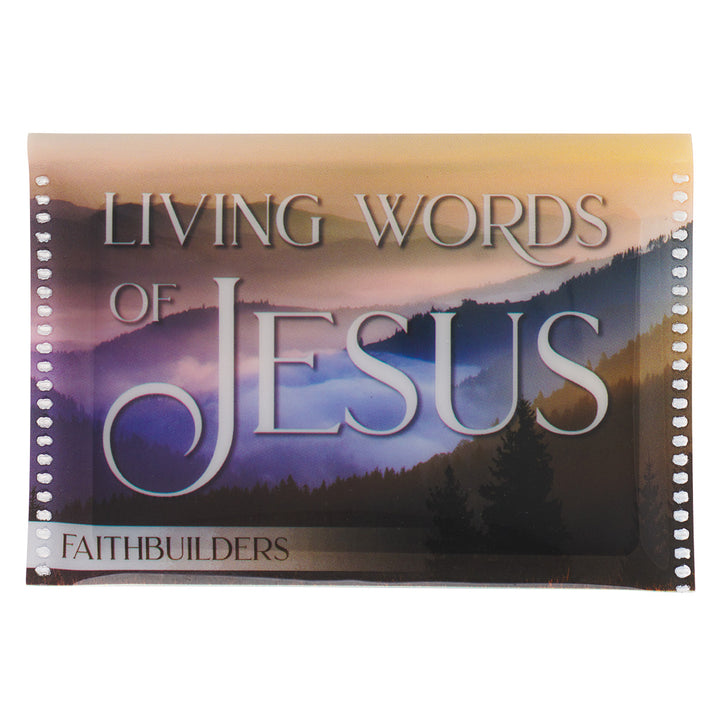 Living Words Of Jesus Faithbuilder Cards