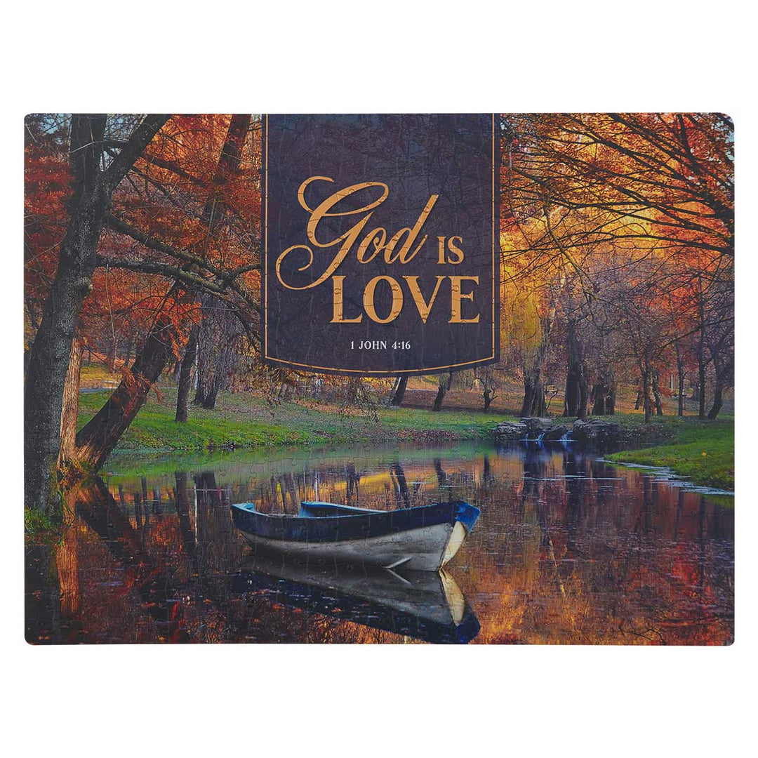 God is Love 500 Piece Cardboard Puzzle